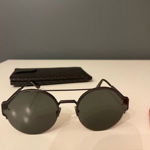 Bottega veneta metal sunglasses unisex